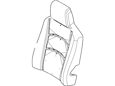 2013 Ford E-150 Seat Cushion - AC2Z-1564810-A
