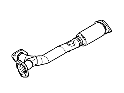Ford Fusion Exhaust Pipe - 6E5Z-5G274-AA