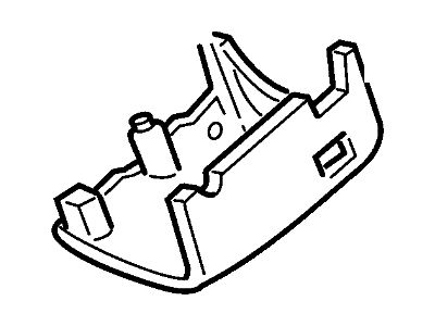 Ford 4W7Z-3530-AAA Shroud Assembly - Steering Column