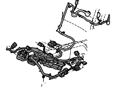 Ford 9L3Z-14A699-CA Wire Assembly