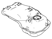 Mercury Mariner Fuel Tank - 7L8Z-9002-A Fuel Tank Assembly