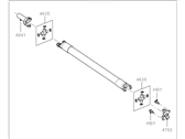 Lincoln Navigator Drive Shaft - 7L1Z-4602-A Drive Shaft Assembly