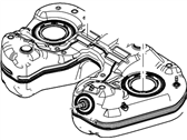 Ford Taurus Fuel Tank - 8G1Z-9002-B Fuel Tank Assembly