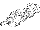 Ford Ranger Crankshaft - E8DZ-6V303-ARM Kit - Remanufactured Crankshaft