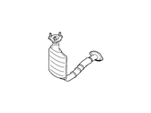 Ford Escape Catalytic Converter - YL8Z-5E212-GA Catalytic Converter Assembly