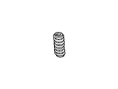 Ford Crown Victoria Coil Springs - F8AZ-5560-CA Spring - Rear