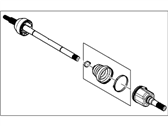 Ford Expedition Axle Shaft - AL1Z-4K139-A Shaft Assy - Rear Axle