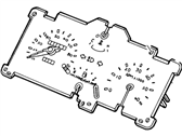 Lincoln Mark VII Instrument Cluster - FOLY-17255-B Speedometer Assembly