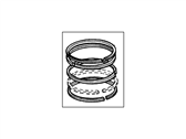 Ford Explorer Piston Ring Set - FOTZ-6148-J Kit - Piston Ring