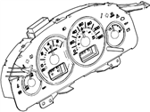 Mercury Mariner Instrument Cluster - 6L8Z-10849-SB Instrument Cluster