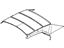 Ford BR3Z-7651916-AA Headlining - Roof