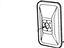 Ford 2C2Z-17682-AAA Mirror Assembly - Rear View Outer