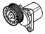 Ford 1S7Z-6A228-AE Pulley Assembly - Tension
