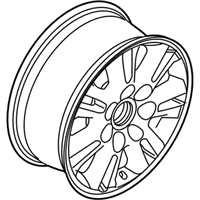 Hl3z 1007 C Genuine Ford Wheel Assembly