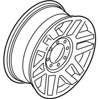 Hc3z 1007 B Genuine Ford Wheel Assembly