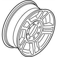 Hc3z 1007 M Genuine Ford Wheel Assembly