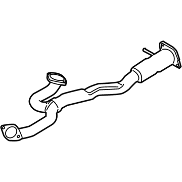 2009 Ford Taurus X Exhaust Pipe - 9A4Z-5G274-A