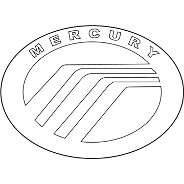 Mercury Montego Emblem - 5T5Z-5442528-BA