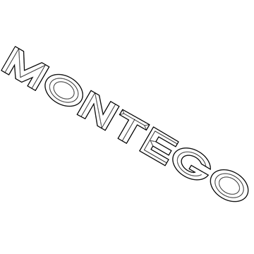 Mercury Montego Emblem - 5T5Z-5442528-AA
