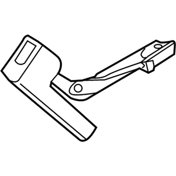 Ford FL3Z-1660045-GC Buckle Assembly - Seat Belt