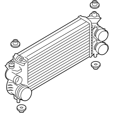 Ford Intercooler - FL3Z-6K775-A