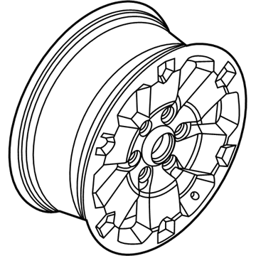 Ford Ranger Spare Wheel - KB3Z-1007-H