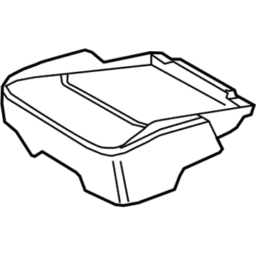 Ford JL1Z-7863804-AB Rear Seat Cushion Cover Assembly