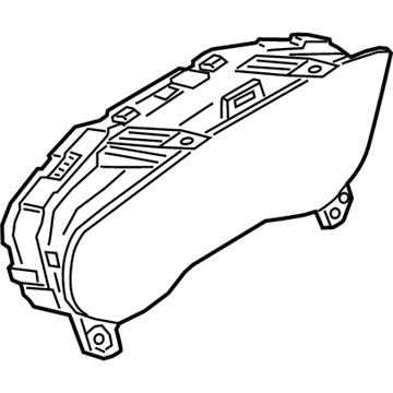 Ford Ranger Instrument Cluster - KB3Z-10849-AD