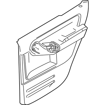 Ford 6L9Z-7827406-BAB Panel Assembly - Door Trim