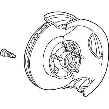 Ford Ranger Wheel Hub - AL5Z-1102-A