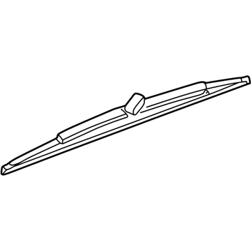2006 Mercury Mariner Wiper Blade - JU2Z-17V528-D