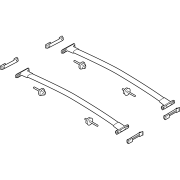 Ford explorer best sale roof rack hooks