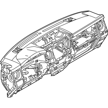 Ford EC3Z-2504320-CA Panel - Instrument