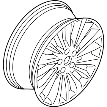 Lincoln Nautilus Spare Wheel - KA1Z-1007-B
