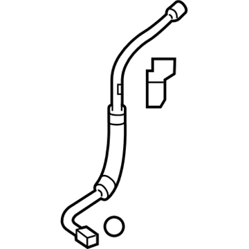 2010 Lincoln MKX A/C Hose - 8T4Z-19835-AA