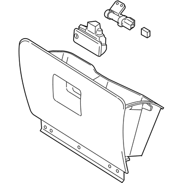Ford 2L1Z-7806024-BAA Box Assembly - Glove Compartment
