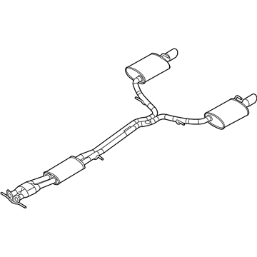 Ford Explorer Catalytic Converter - DB5Z-5230-B