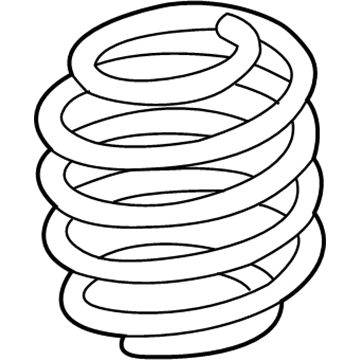 Lincoln Nautilus Coil Springs - F2GZ-5310-H