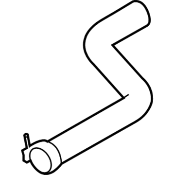 Ford JR3Z-5A212-A Front Muffler Outlet Pipe