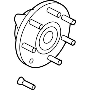 Ford Wheel Hub - G2MZ-1104-AC