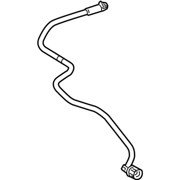 Ford Fiesta Crankcase Breather Hose - BE8Z-6A664-A