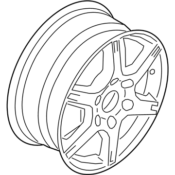 Ford Ranger Spare Wheel - KB3Z-1007-D