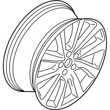 Lincoln Nautilus Spare Wheel - KA1Z-1007-D