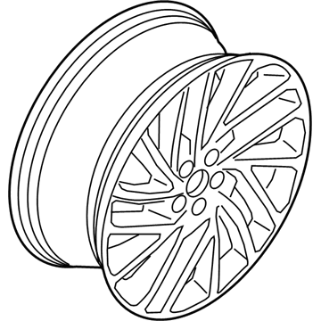 Lincoln Nautilus Spare Wheel - KA1Z-1007-C