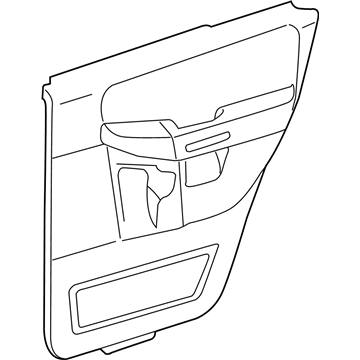 Ford 5L2Z-7827407-CAA Panel Assembly - Door Trim