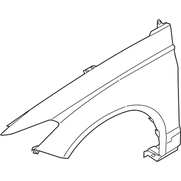 Ford HS7Z-16005-A Fender Assembly - Front