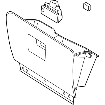 Ford FL7Z-78060T10-AA Box Assembly - Glove Compartment