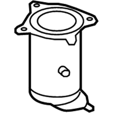 2007 Ford Fusion Catalytic Converter - 7T4Z-5E213-BC