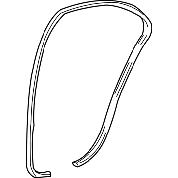 Ford 3W4Z-54253A11-AAE Weatherstrip Assy - Door Opening