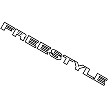 2007 Ford Freestyle Emblem - 5F9Z-7442528-A